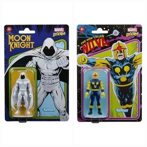 Hasbro Marvel Legends Series 3.75-inch Retro 375 Collection Action Figure Bundle